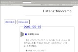 Hatena::Minoremo